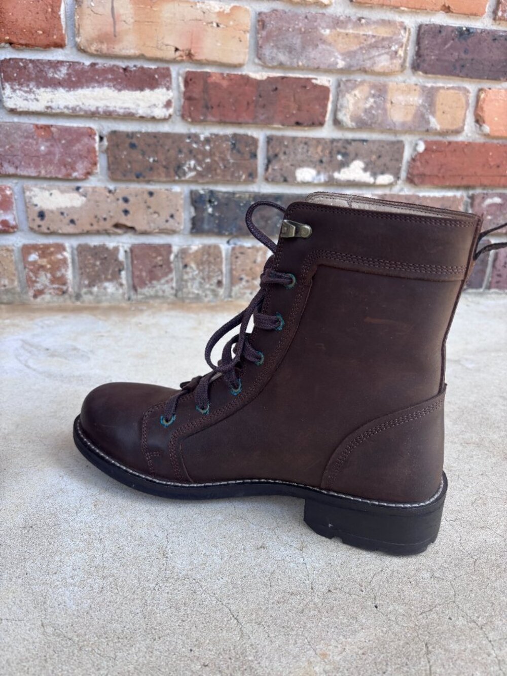 Keen Boots Oregon City Women's Snuff Toasted Coconut Brown Leather Lace Up US 7 - Picture 12 of 12